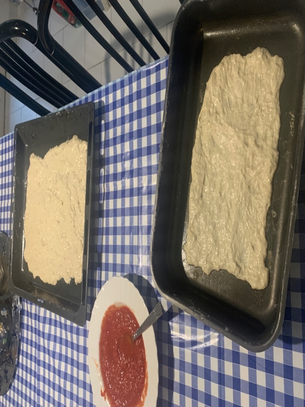 A .... tutta pizza !