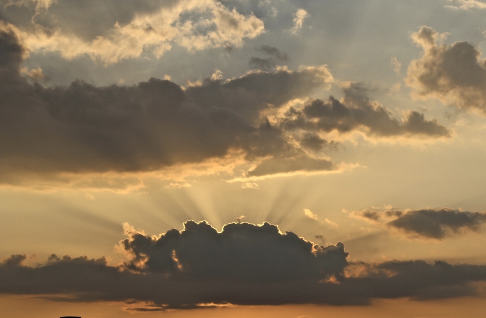 Tramonto dal terrazzo