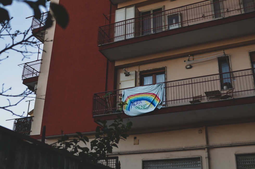 "Speranza dal balcone"