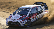 WRC, la Toyota di Tanak parte forte nel Rally del Portogallo. Dietro le Fiesta di Ogier e Suninen