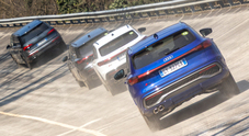 Audi SQ5, il SUV dei Quattro Anelli che dà spettacolo sulla sopraelevata di Monza Audi SQ5, il SUV dei Quattro Anelli che dà spettacolo sulla sopraelevata di Monza