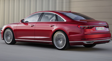 A8, un pieno di tecnologia targata Audi: dal AI plus per la guida autonoma al Car-to-X elimina file