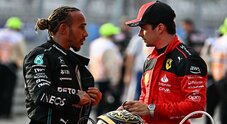 Austin, Hamilton e Leclerc squalificati: troppo consumato il pattino di Mercedes e Ferrari