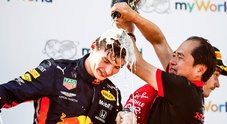 Red Bull, Honda e Verstappen sono la terza forza ma per il 2020 lanciano la sfida iridata Red Bull, Honda e Verstappen sono la terza forza ma per il 2020 lanciano la sfida iridata