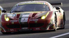 Le Mans, la Ferrari domina la classe GT: la 458 batte Porsche, Corvette e Aston Martin