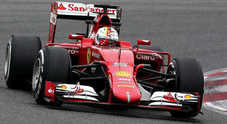 Test a Montmelo': Marchionne visita la Ferrari, Vettel esce di pista