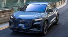 Audi, l’upgrade di Q4 e-tron: più potente e efficiente. Il Suv compatto elettrico ha alzato molto l’asticella