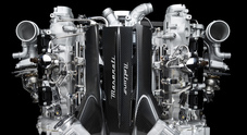 Un cuore Nettuno per Maserati. Il Tridente lancia il motore con tecnologia F1: 3.0 a 6 cilindri biturbo in grado di erogare 630 cv