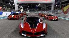 Ferrari che vince: show ad Abu Dhabi delle GT iridate e della FXX-K da 1.000 cv