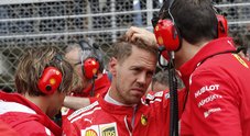 Ferrari, Vettel: «Le due soste? Siamo stati costretti dalle gomme» Ferrari, Vettel: «Le due soste? Siamo stati costretti dalle gomme»