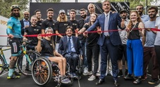 Toyota BNKR Wheel Park, inaugurato a Roma il primo Skate Park anche per disabili
