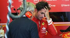 Sainz: «Felice di aver completato le due sessioni di prove». Ferrarista al rientro dopo l’intervento: «Settimane non facili»