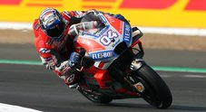 Gp Gran Bretagna, Dovizioso leader nelle libere. Ducati precede Honda di Crutchlow. Rossi 8°