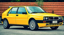 All'asta la Lancia Delta Integrale di Roberto Baggio. Nella versione Kat del 1994 in Giallo per celebrare vittoria Pallone d'Oro del 1993