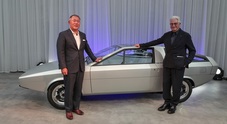 Hyundai riporta in scena la Pony Coupé Concept Ricostruzione fedele dopo 50 anni dal progetto originale di Giorgetto Giugiaro