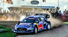 Tänak (Ford) il più veloce nello stage inaugurale del Rally Estonia, ma è ultimo per aver cambiato il motore: 5' di penalità