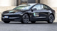 Dove arrivo con, colpo di Tesla: la Model 3 è la vettura più parsimoniosa nella prova comparativa tra auto elettriche