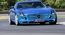 Mercedes SLS, l'auto elettrica più veloce del mondo