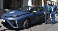 Giochi invernali 2018, il viaggio dell'Italia Team inizia a Bolzano a bordo della Mirai