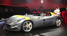 Ferrari, riflettori puntati su 488 Pista Spider, Monza SP1 e SP2 regine del Salone di Parigi