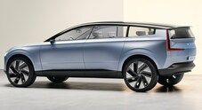 Volvo Concept Recharge, è il “manifesto” del futuro del brand. 100% elettrica e sostenibile in tutto il ciclo di produzione