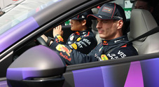 Verstappen tiene a battesimo a Suzuka il Suv elettrico Honda 0 e la nuova Prelude