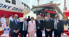 Grandi Navi Veloci, consegnata in Cina la Gnv Orion: sintesi di tecnologia e ambiente