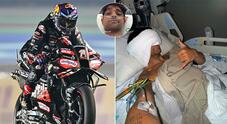 Aprilia, Martin: «Sono giorni difficili, ma ora ho ripreso a muovermi. Il dolore è ancora tanto»