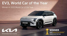 Kia EV3 vince il titolo di World Car of the Year 2025. Premi anche a Inster, EX90, Dolphin e ID.Buzz