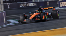 GP di Arabia Saudita, libere 3: Norris e Piastri impressionano con le McLaren, Leclerc quinto e in difficoltà, Hamilton in crisi.