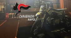 Bambino di 9 anni in sella a mini moto con cilindrata di 100 cc. Carabinieri denunciano genitori