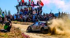 Wrc, problemi allo sterzo per Tänak (Hyundai) nel penultimo stage di sabato. Ogier (Toyota) passa al comando in Portogallo