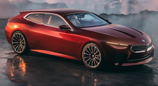 Bmw Speedtop, la bellezza della tradizione. A Villa d'Este 2025 spettacolare shooting brake in versione concept