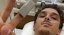 Honda, brutto incidente a Luca Marini durante i test di Suzuka. Il fratello di Valentino Rossi ha riportato diverse fratture