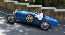 Bugatti Tipo 35 torna nella Capitale a 100 anni dall'impresa di Masetti. Di nuovo sulle strade del leggendario “Circuito di Monte Mario”