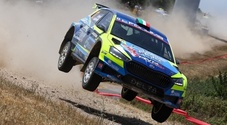 Doppia vittoria italiana nel Rally Italia Sardegna, Daprà (Skoda) nel Wrc2 e Fontana (Ford) nel Wrc3