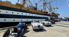 La nave più bella del mondo incontra la corsa più bella del mondo: l’Amerigo Vespucci e la 1000 Miglia insieme per la prima volta