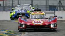 24 Ore di Le Mans 2025, alla quarta ora Ferrari in testa e tutte e tre nella top 4