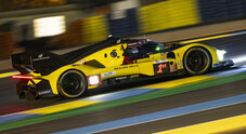 24 Ore di Le Mans: le Rosse dominano nella notte, Valentino Rossi al top in LMGT3