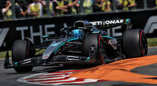 GP del Canada, prima pole stagionale per Russell e Mercedes, Antonelli quarto davanti a Hamilton. Leclerc sbaglia ancora