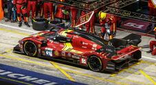 24h Le Mans, a cinque ore dal termine sempre tre Ferrari al comando. Poi Porsche e Toyota