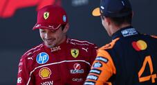 Ferrari rampa a Zeltweg, Leclerc e Hamilton nelle prime due file. Pole all'imprendibile McLaren di Norris