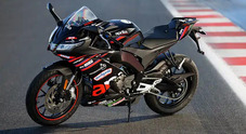 RS 125 GP Replica è un omaggio alla MotoGP di Aprilia. Modello si aggiunge a gamma delle piccole sportive di Noale