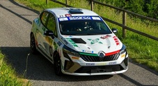 Rally di Roma Capitale 2025, Michael Rendina punta in alto nella gara di casa al volante della Renault Clio Rally4