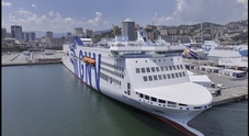 Gnv Orion battezzato a Genova e in arrivo altri sei super traghetti con tecnologie ambientali avanzate