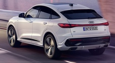Q5 Sportback fa un salto nel futuro. L'elegante suv coupé di Audi si reinterpreta: 100 km in elettrico e fino a 367 cv