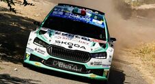 Rally di Roma Capitale 2025, Basso e Granai su Skoda Fabia Rally2 calano il tris. Finale ad alta tensione su Mabellini-Lenzi