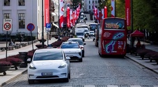 Norvegia: a giugno vendite elettriche al 97% del totale mercato, domina Tesla (+24%) Norvegia: a giugno vendite elettriche al 97% del totale mercato, domina Tesla (+24%)
