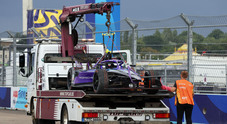 FE, libere con miglior crono e tamponamento per Wehrlein (Porsche), che centra il compagno di squadra da Costa