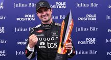 FE, nuova pole senza duelli: due Jaguar in prima fila a Berlino, quella ufficiale di Evans e quella della Envision di Frijns